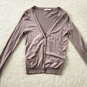 Dorothy Lee silk cashmere cardigan